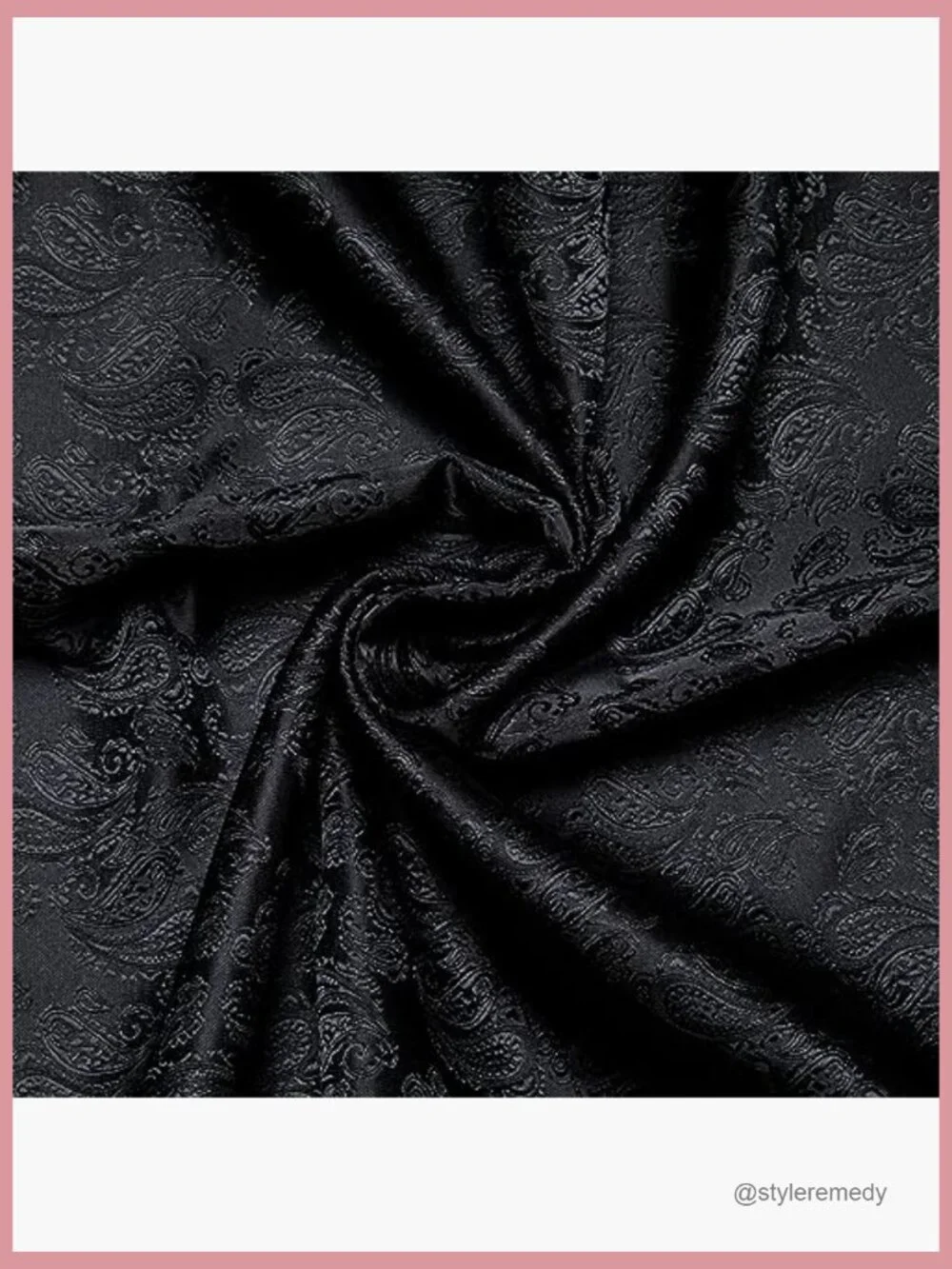 Men's Paisley Silk Feel Lightweight Scarf Neckerchief Wrap Gift Set